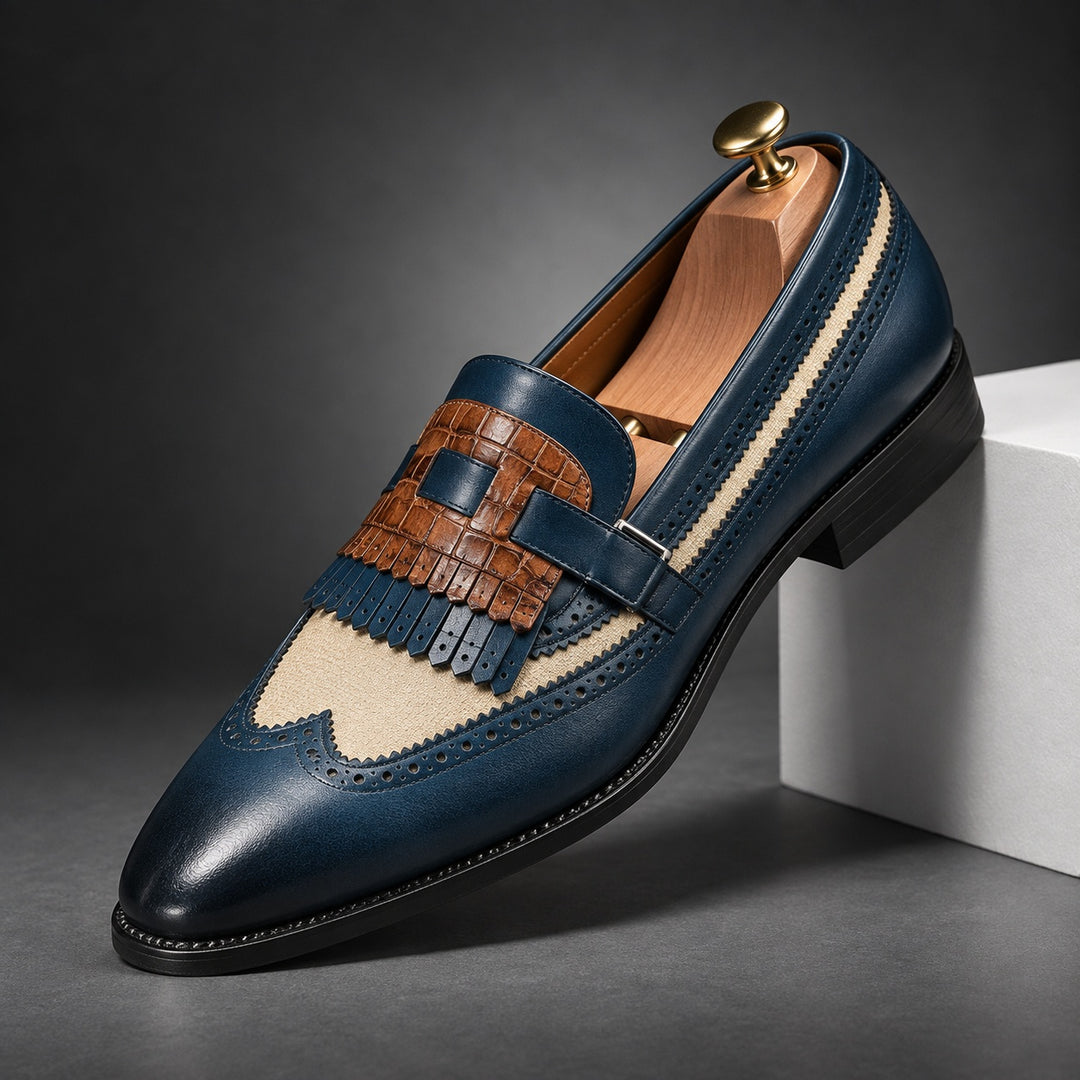 Fringe Kiltie Loafers — ce_angle_01