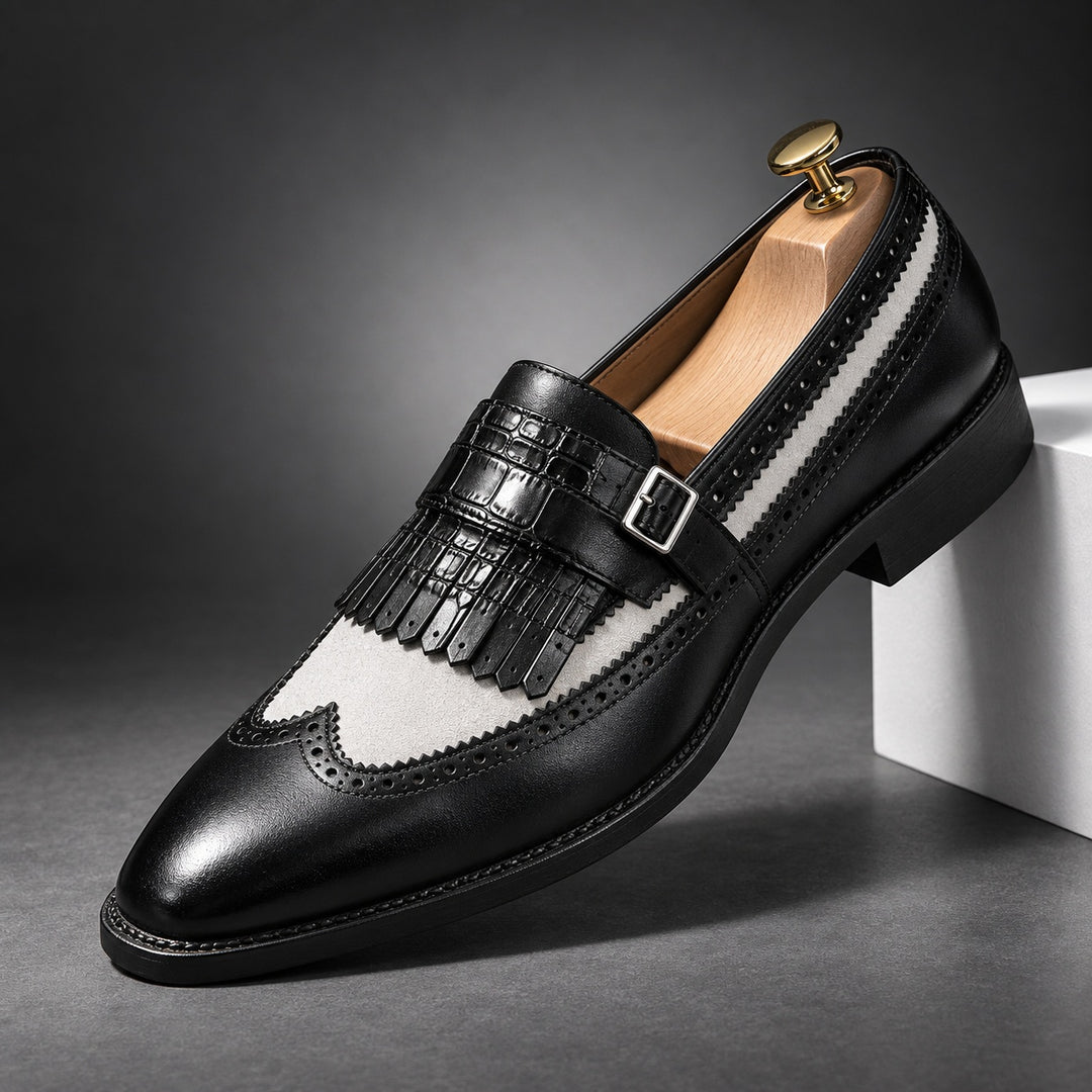 Fringe Kiltie Loafers — ce_angle_01