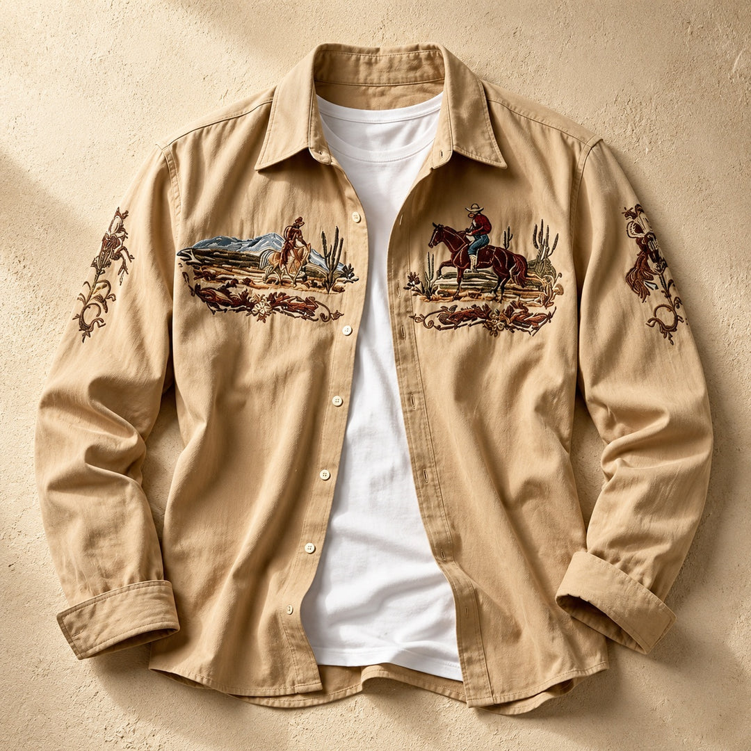 Frontier Embroidered Western Shirt — ce_soul_s1_01