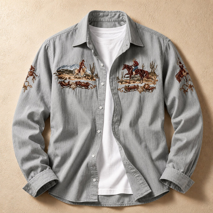 Frontier Embroidered Western Shirt — ce_soul_s1_01