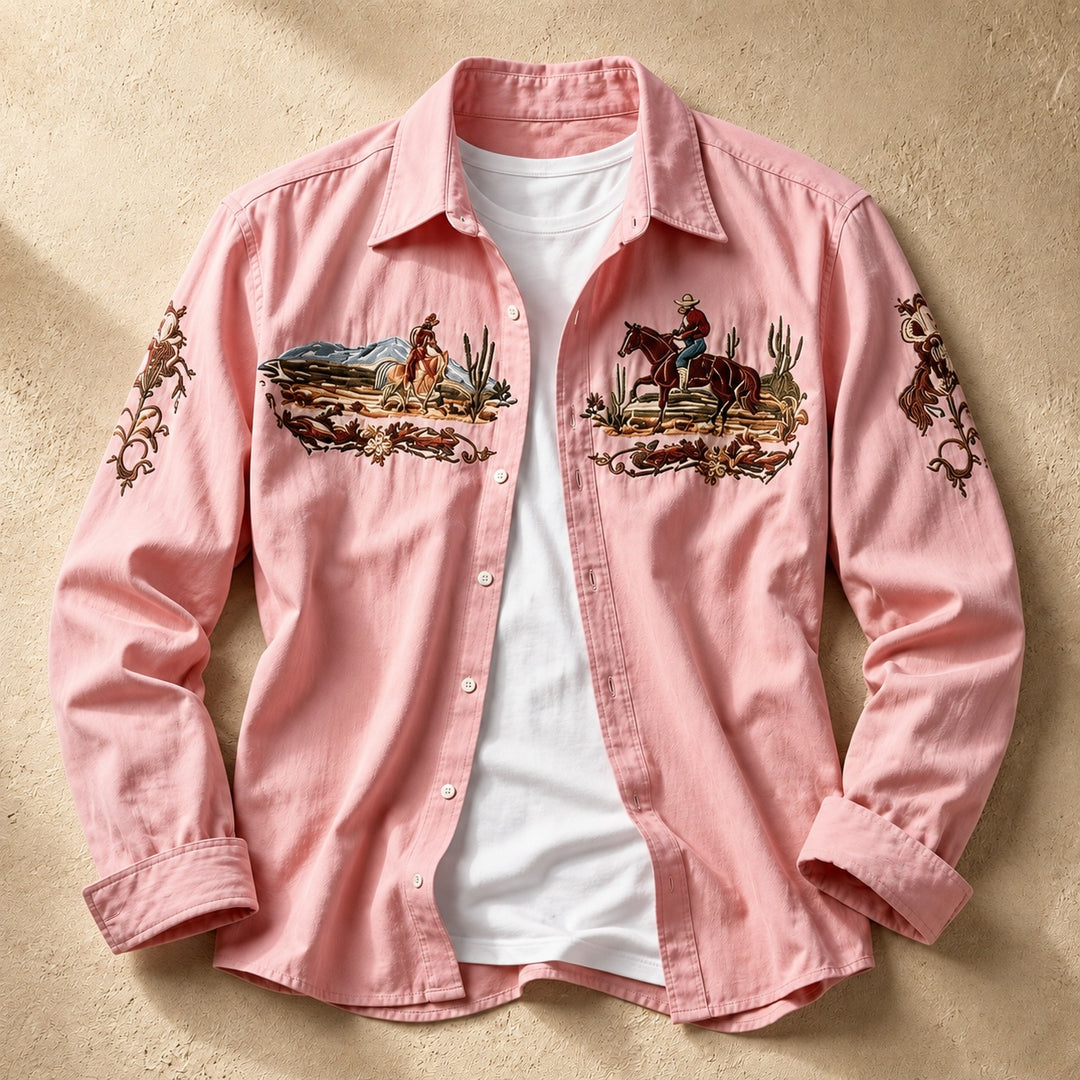 Frontier Embroidered Western Shirt — ce_soul_s1_01