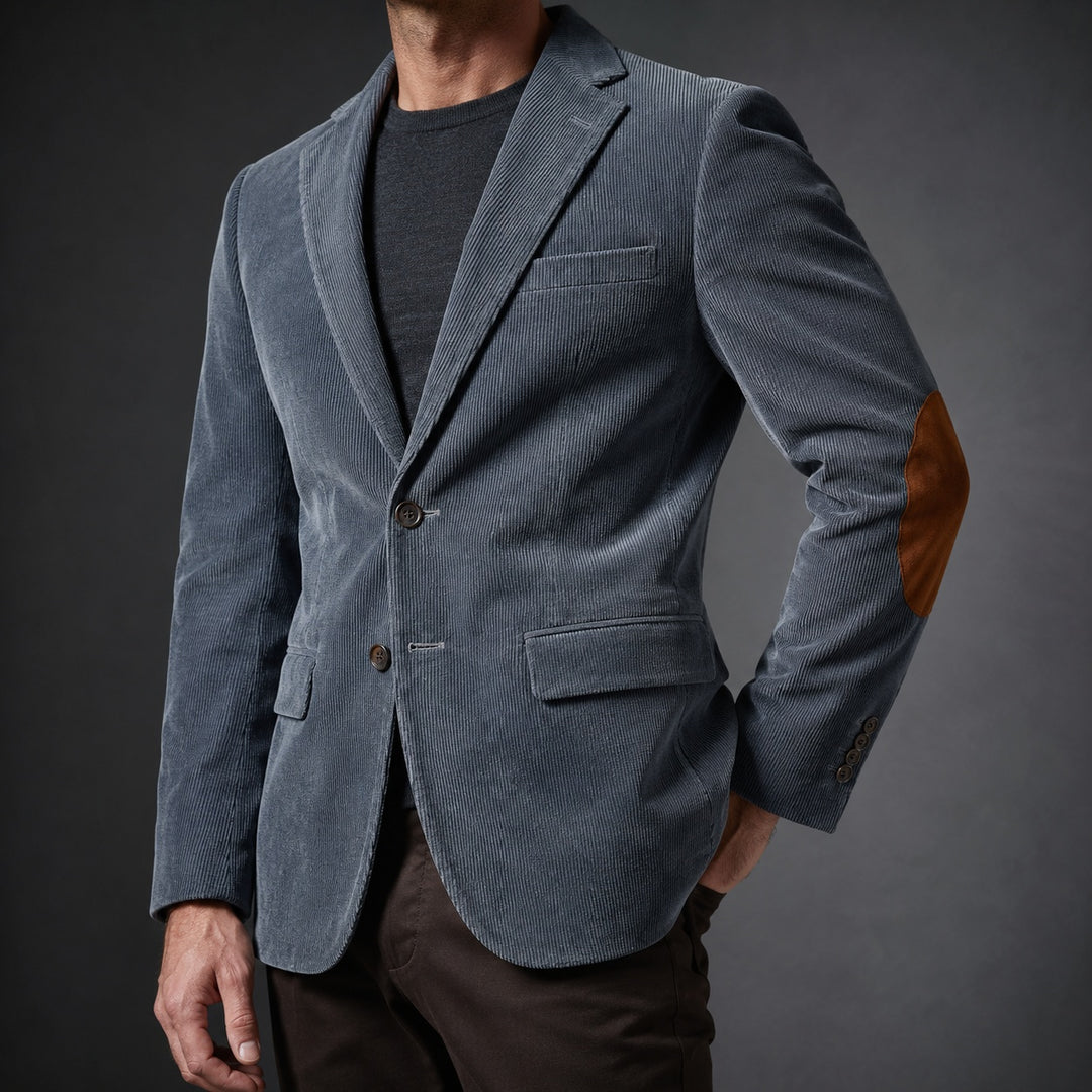 Gomito Elbow-Patch Corduroy Blazer — ce_studio_01