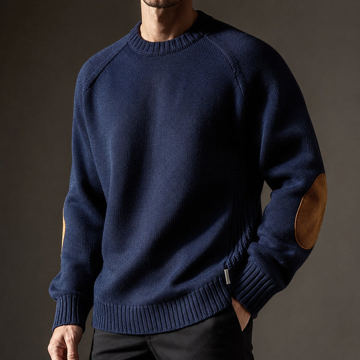 Gomito Elbow-Patch Knit Sweater — ce_studio_01