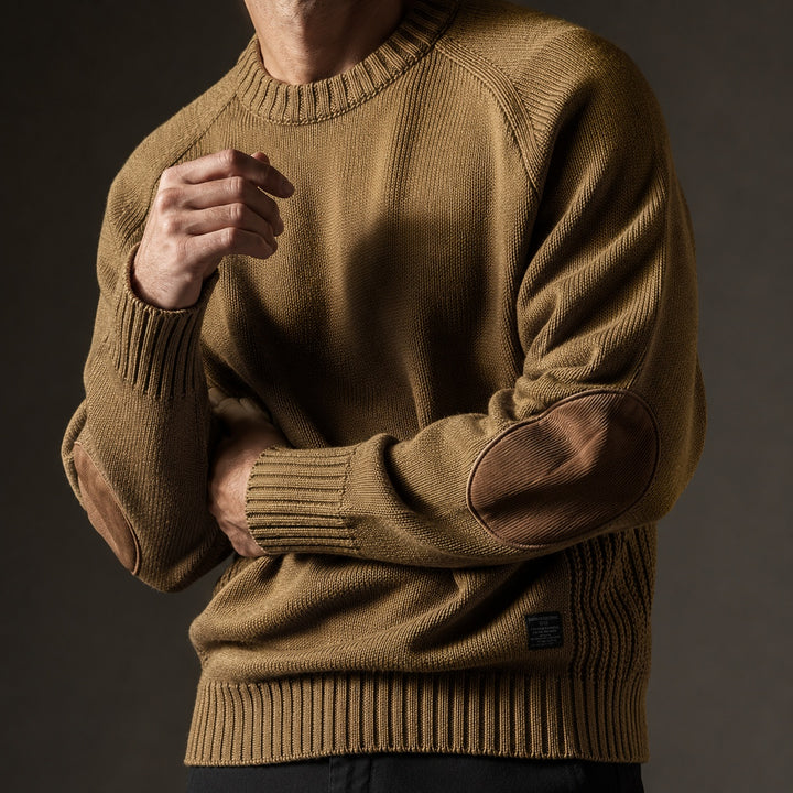 Gomito Elbow-Patch Knit Sweater — ce_studio_01