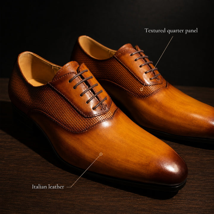 Granato Textured Panel Oxfords — ce_metastatic_07