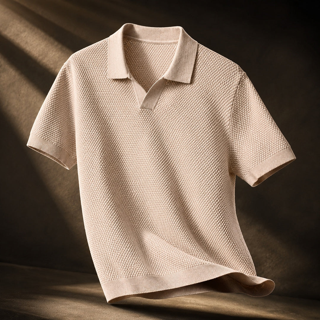 Granello Textured Knit Polo — ce_metastatic_02