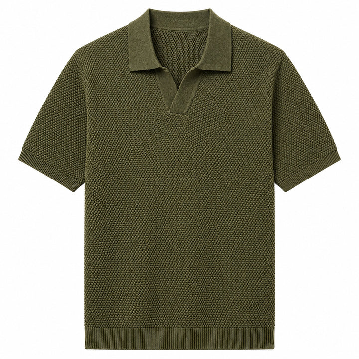Granello Textured Knit Polo — ce_wb_01