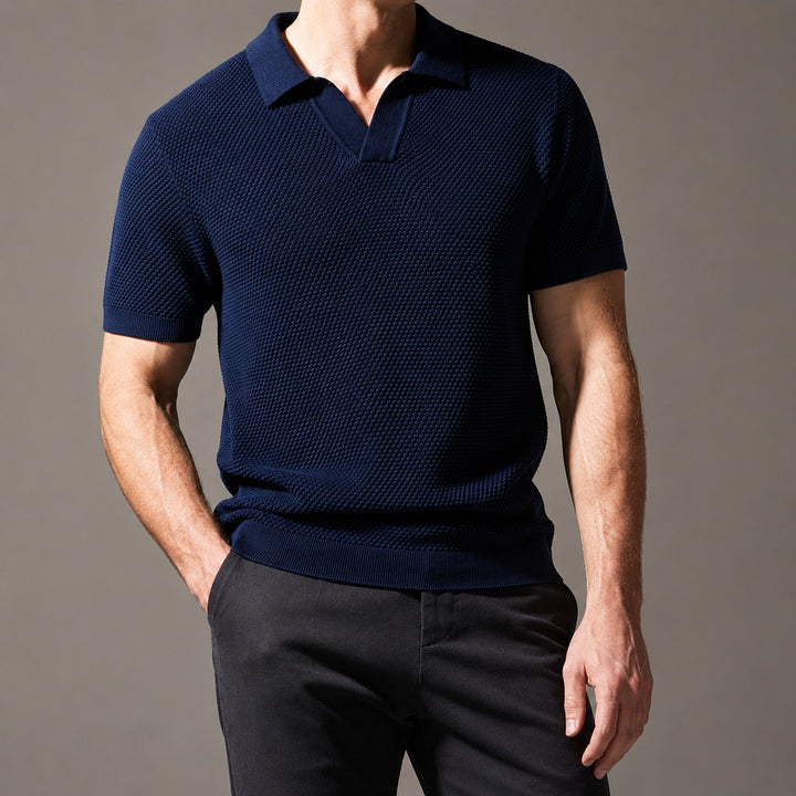 Granello Textured Knit Polo — ce_studio_05