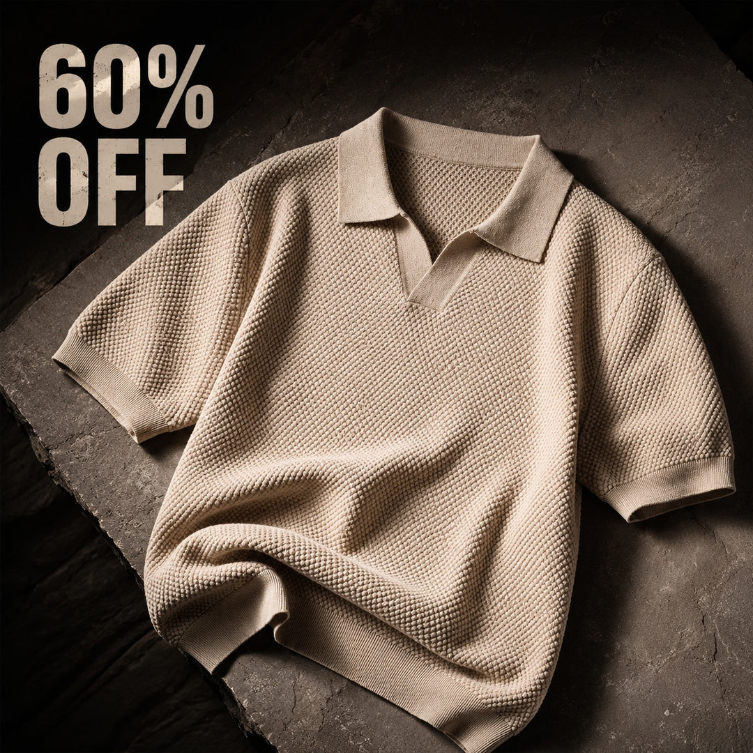 Granello Textured Knit Polo — ce_metastatic_07