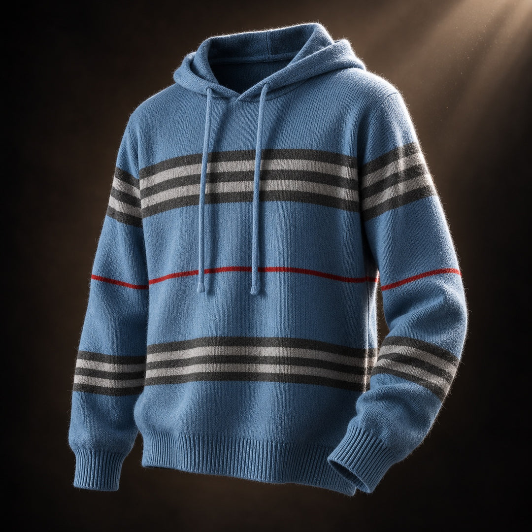 Halston Striped Wool Hoodie — ce_soul_s3_01