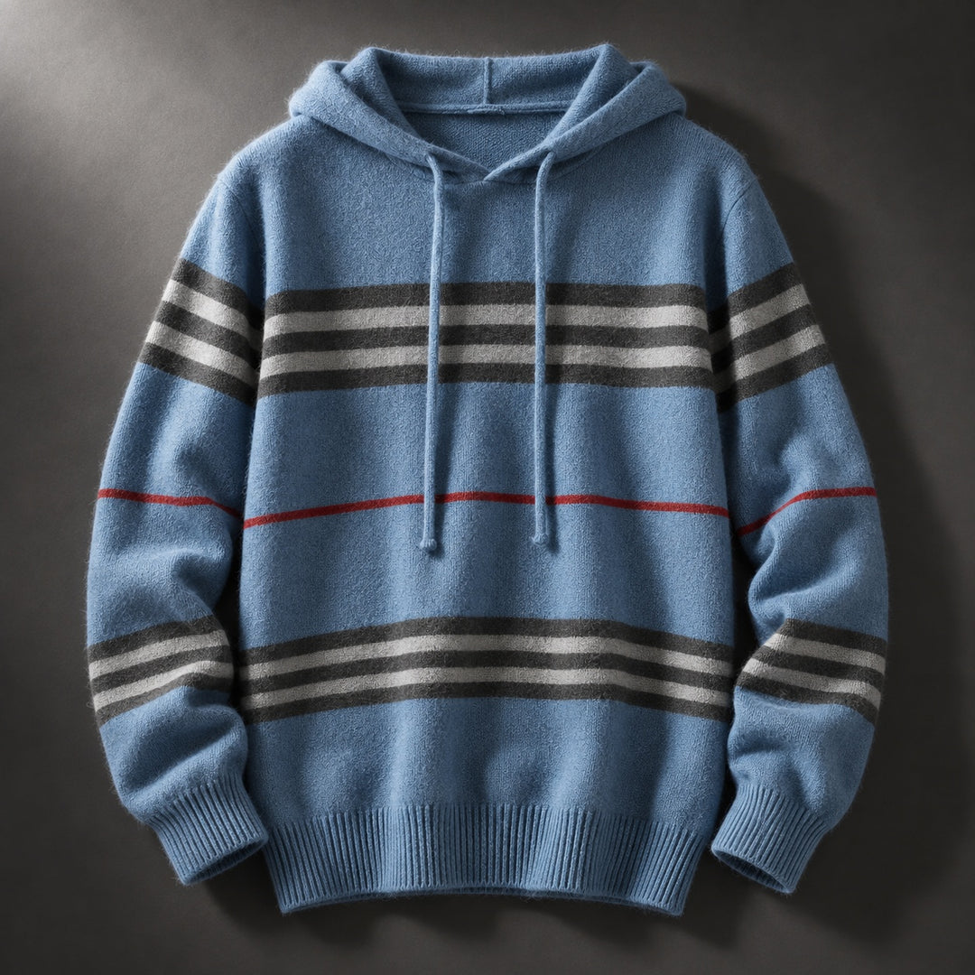Halston Striped Wool Hoodie — ce_soul_s1_01