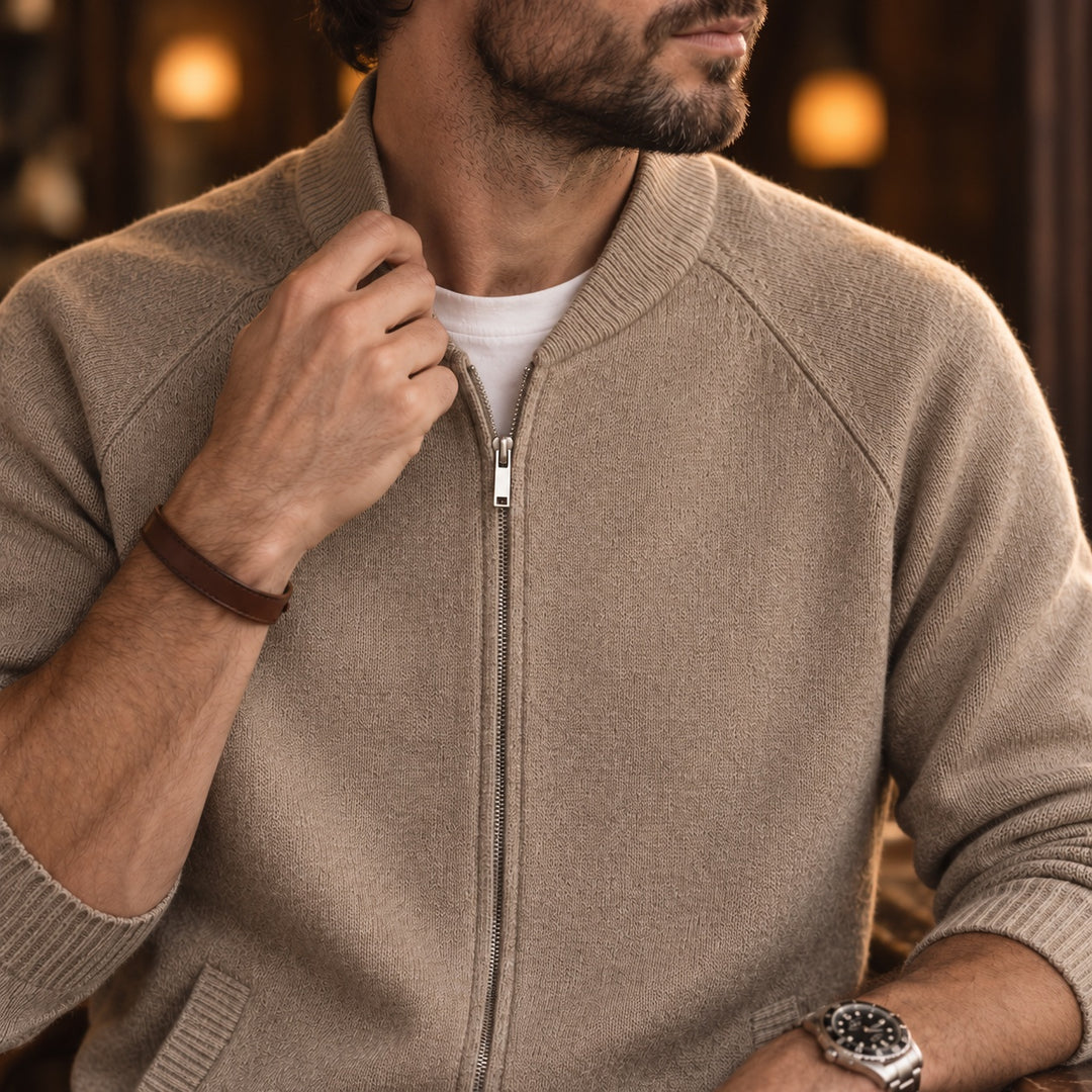 Hangar Zip Wool Cardigan — ce_maiden_01