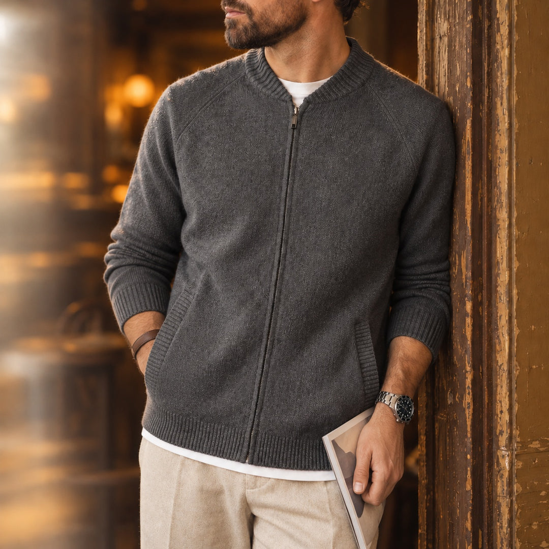 Hangar Zip Wool Cardigan — ce_maiden_01
