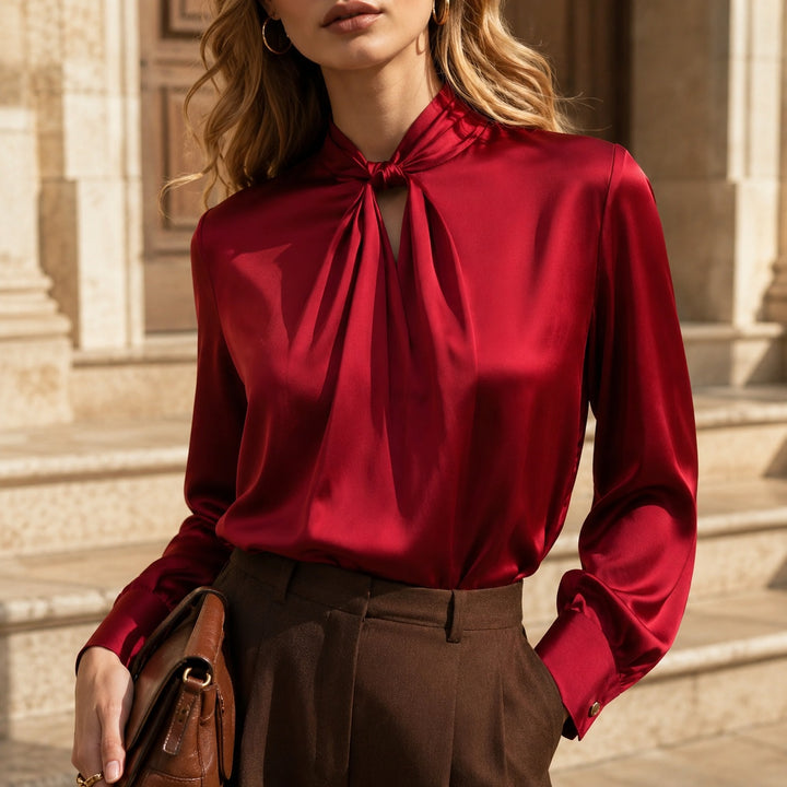 Idalia Twist-Knot Blouse — ce_aub_01
