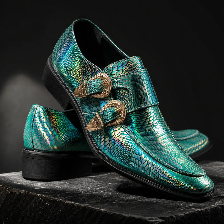 Iridiana Buckle Snake Loafers — ce_metastatic_01