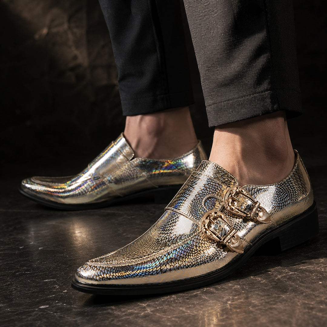 Iridiana Buckle Snake Loafers — ce_metastatic_05