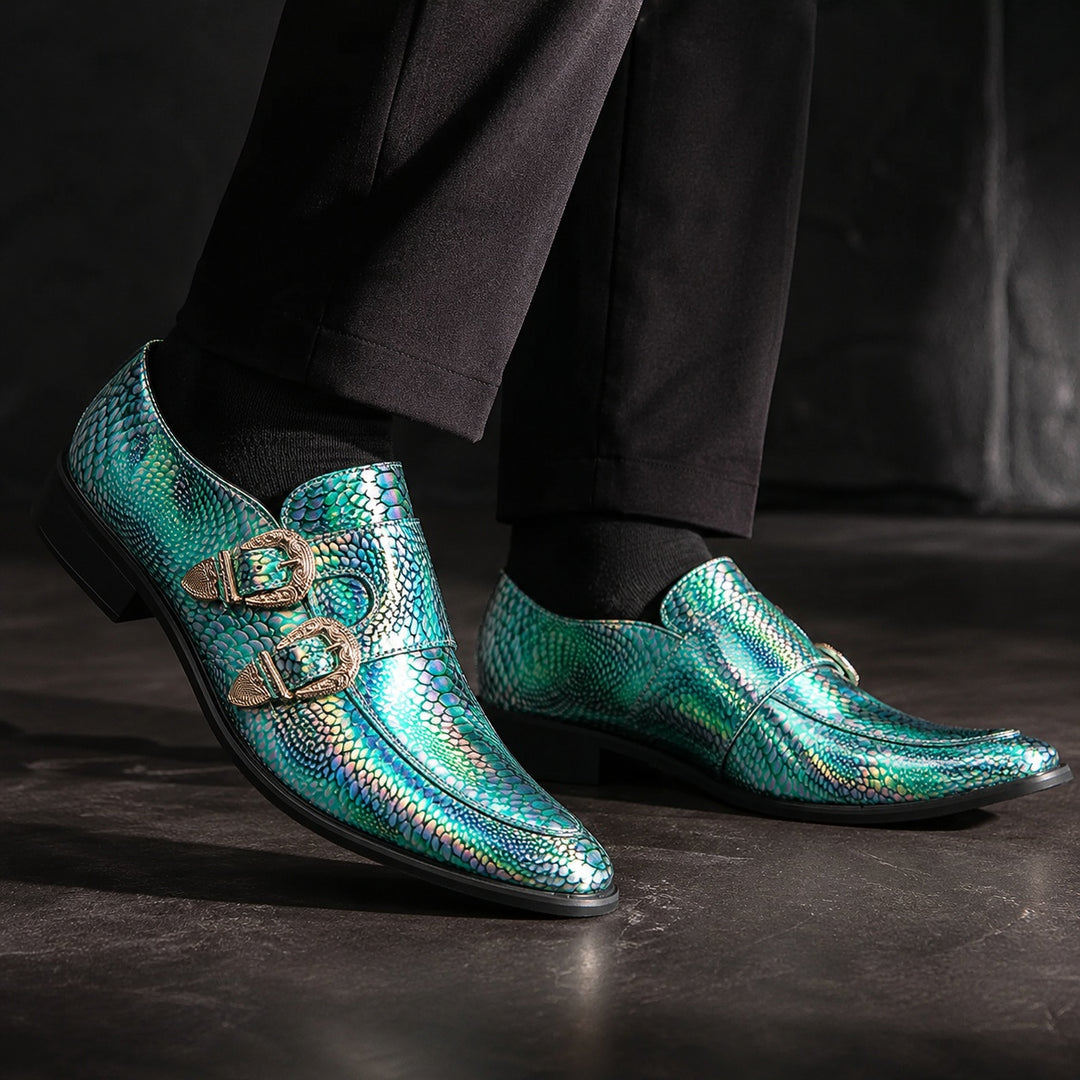 Iridiana Buckle Snake Loafers — ce_metastatic_06