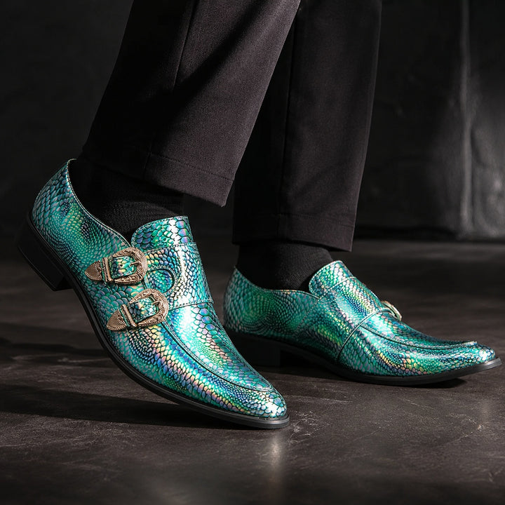 Iridiana Buckle Snake Loafers — ce_metastatic_06