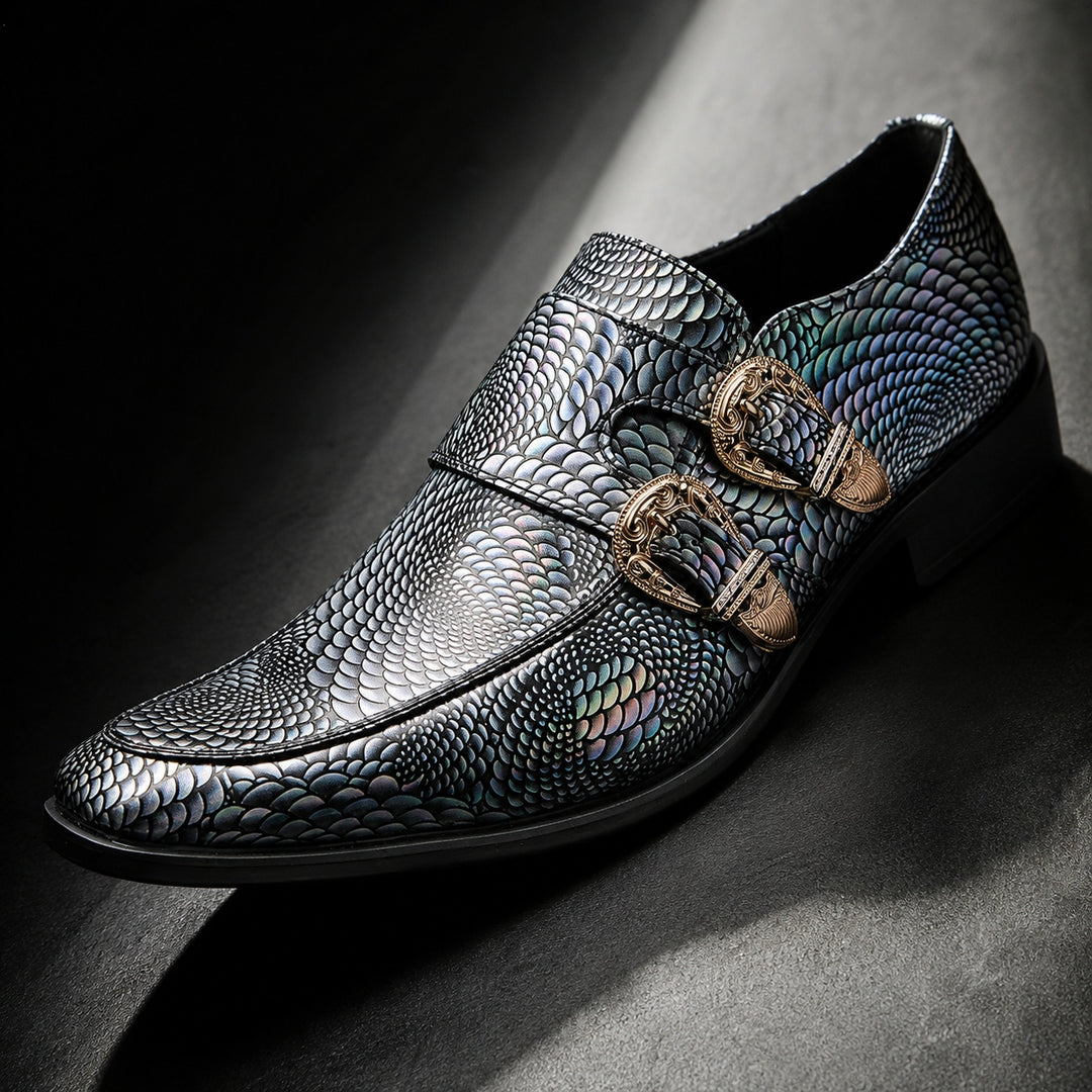 Iridiana Buckle Snake Loafers — ce_metastatic_08