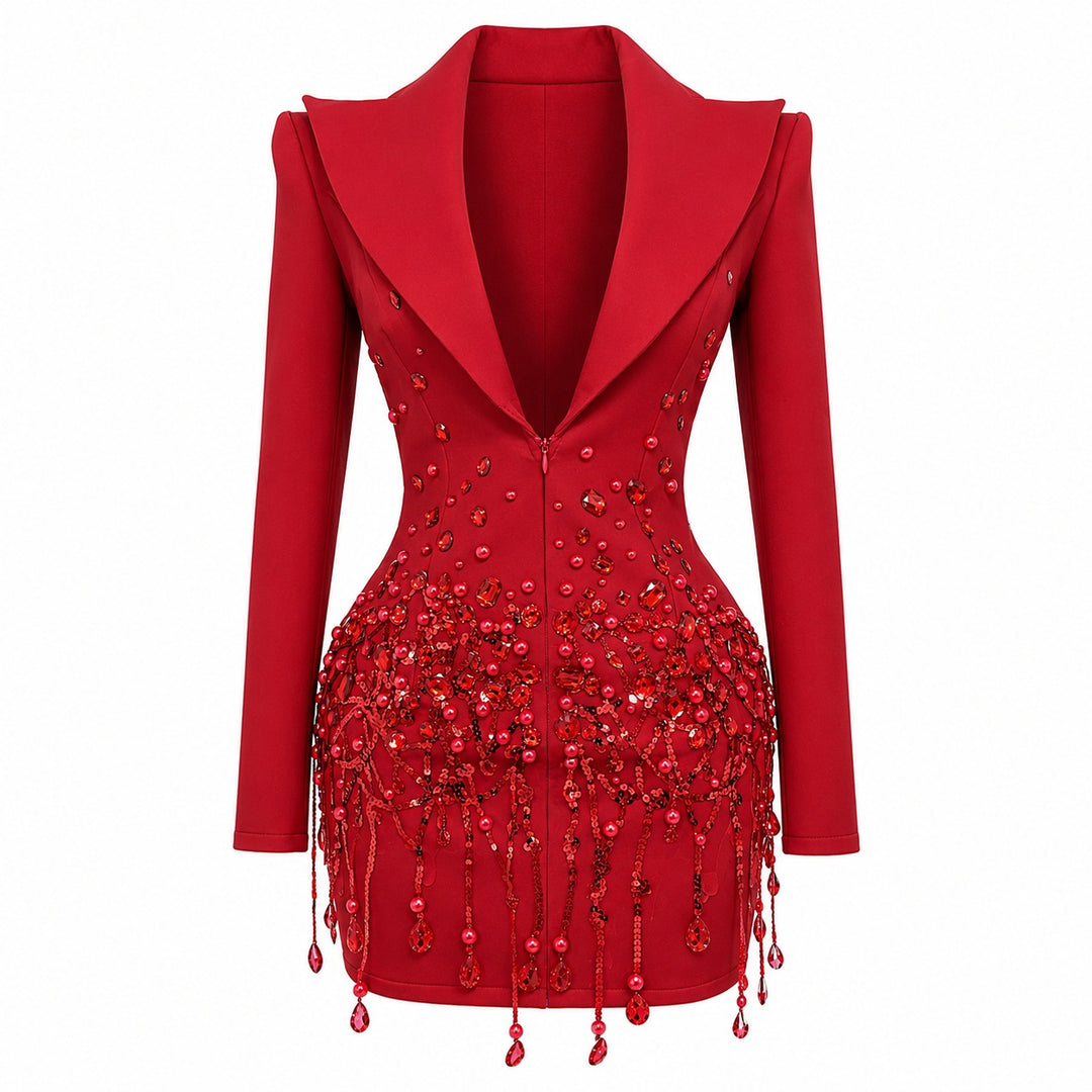 Lacrima Crystal-Drip Blazer Dress — ce_wb_01