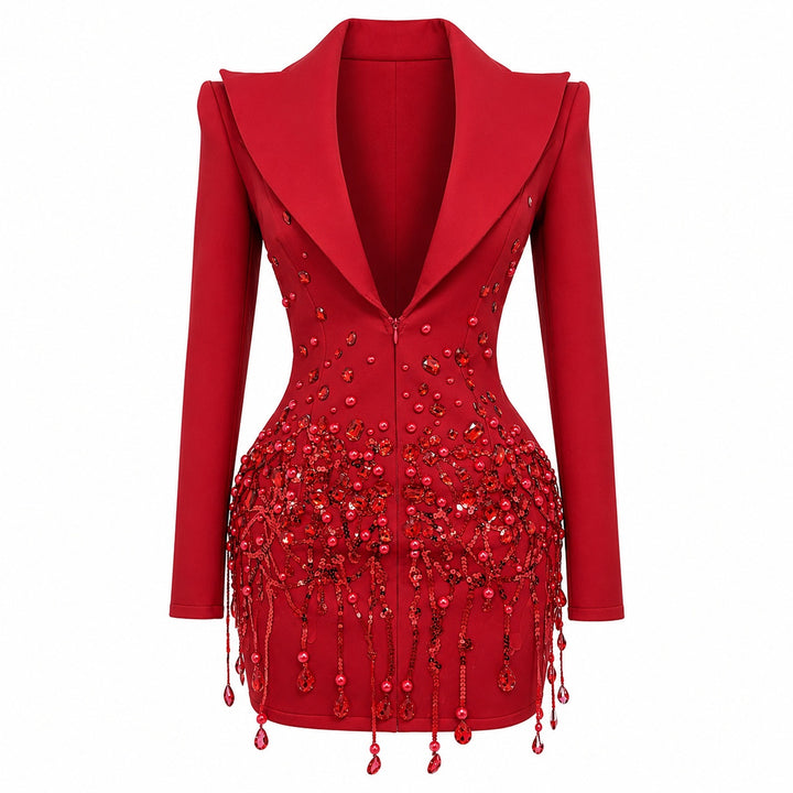 Lacrima Crystal-Drip Blazer Dress — ce_wb_01