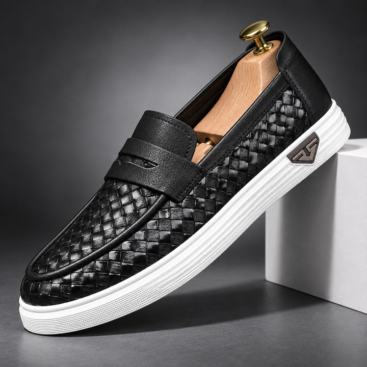 Lattice Woven Loafers — ce_angle_01