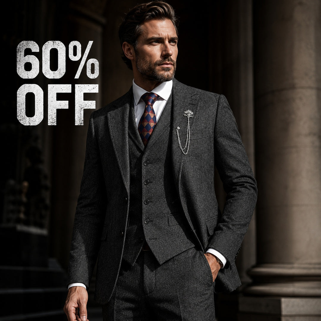 Lisca Herringbone Three-Piece Suit — ce_metastatic_01