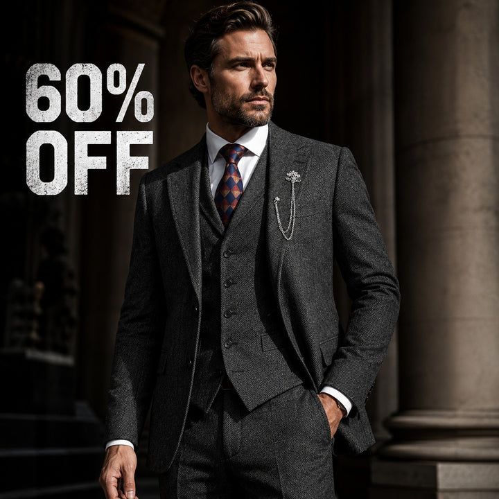 Lisca Herringbone Three-Piece Suit — ce_metastatic_01