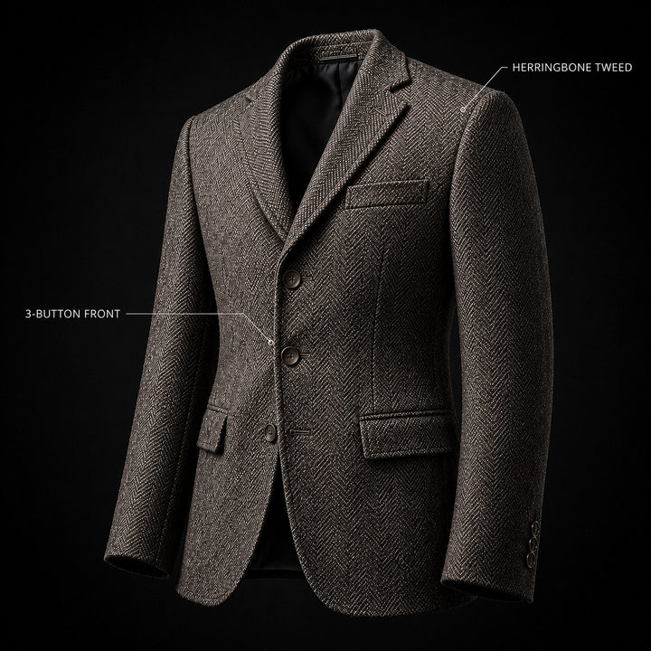 Lisca Herringbone Tweed Blazer — ce_metastatic_02