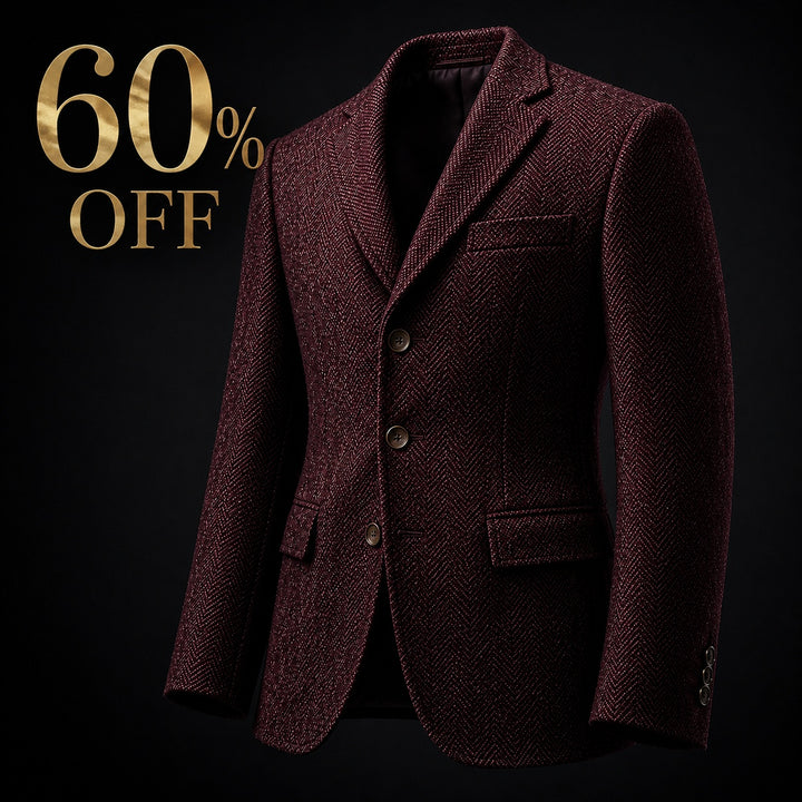 Lisca Herringbone Tweed Blazer — ce_metastatic_06
