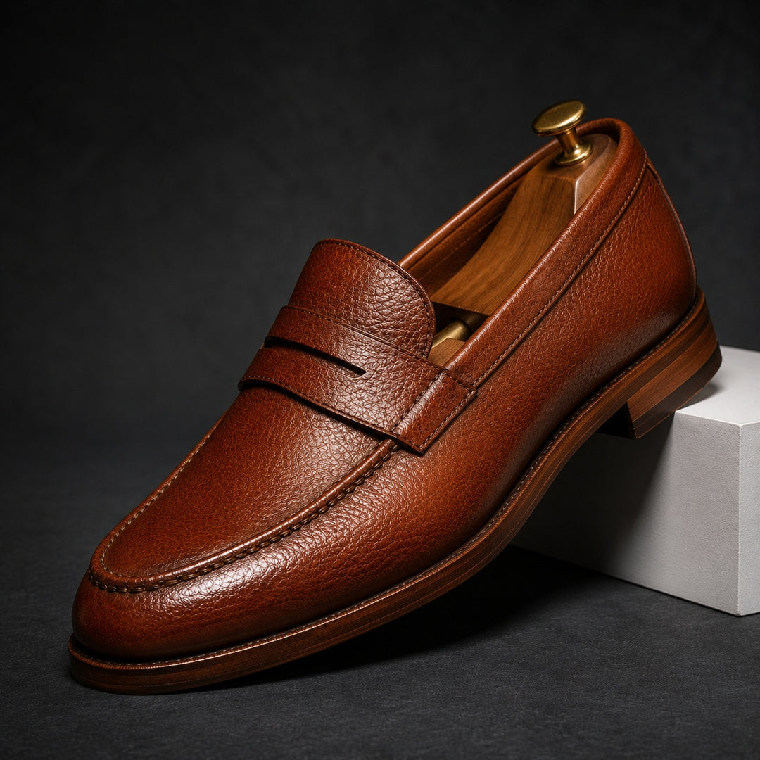 Lorenzo Penny Loafers — ce_angle_01