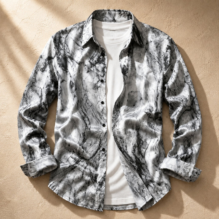 Marbled Print Resort Shirt — ce_soul_s1_01