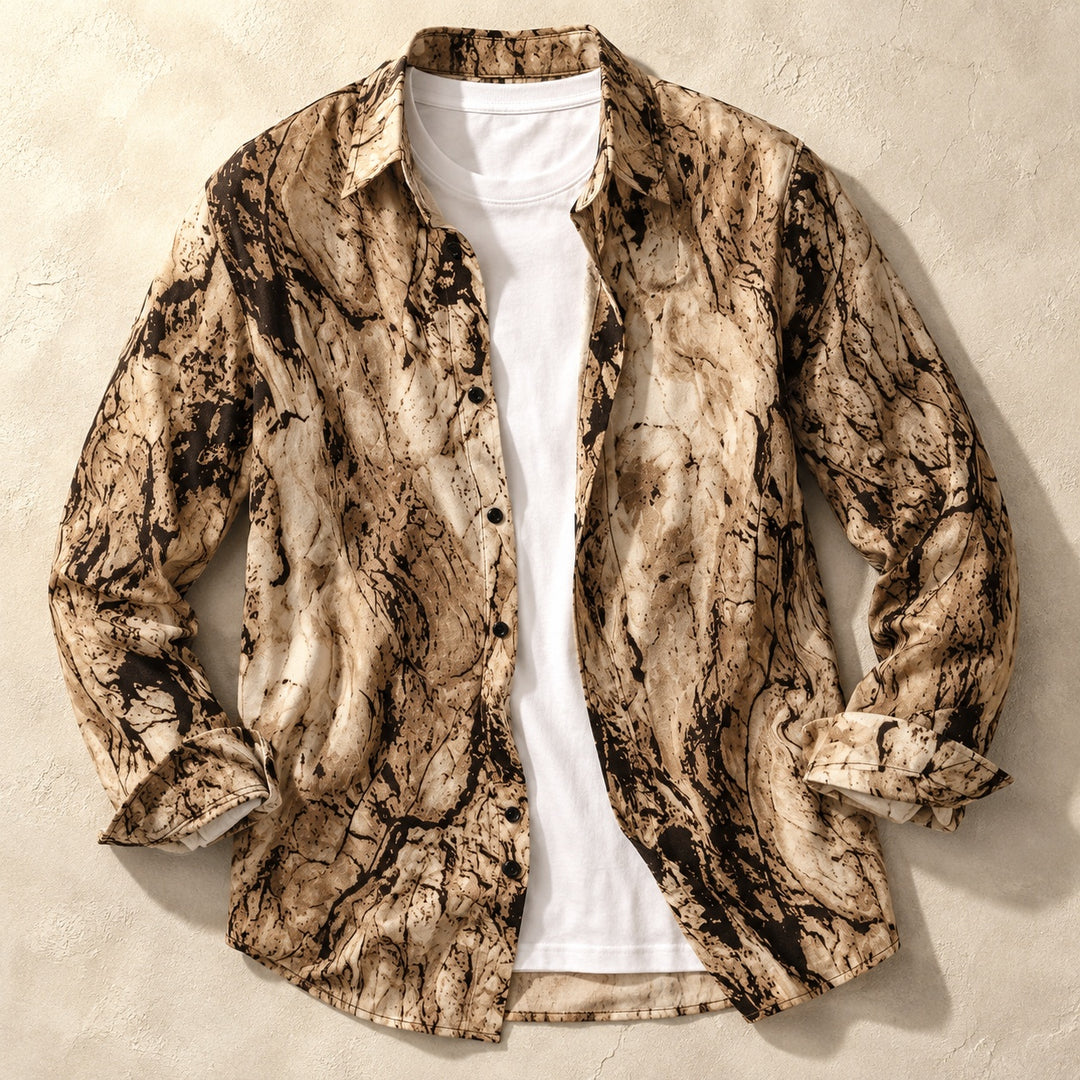 Marbled Print Resort Shirt — ce_soul_s1_01