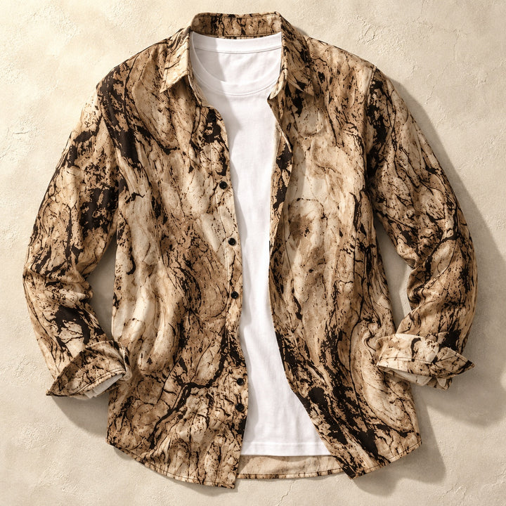 Marbled Print Resort Shirt — ce_soul_s1_01