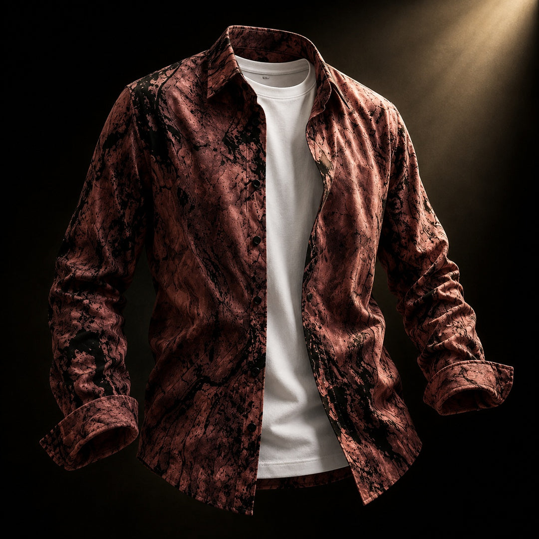 Marbled Print Resort Shirt — ce_soul_s3_01
