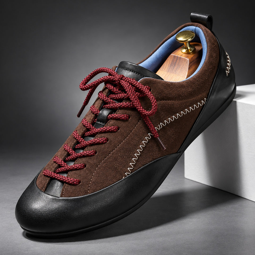 Marcellino Lace-Up Sneakers — ce_angle_01