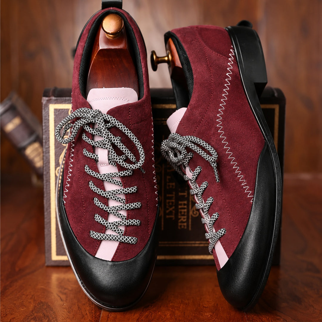 Marcellino Lace-Up Sneakers — ce_angle_01