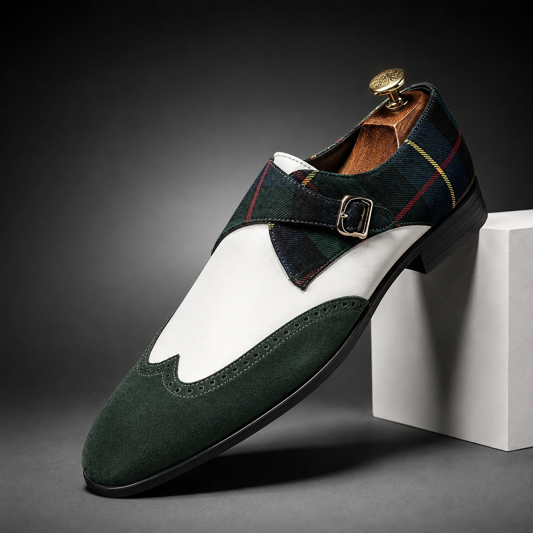 Marcolini Wingtip Monk Loafers — ce_angle_01