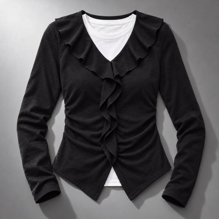 Margaux Ruffle V-Neck Top — ce_soul_s1_01