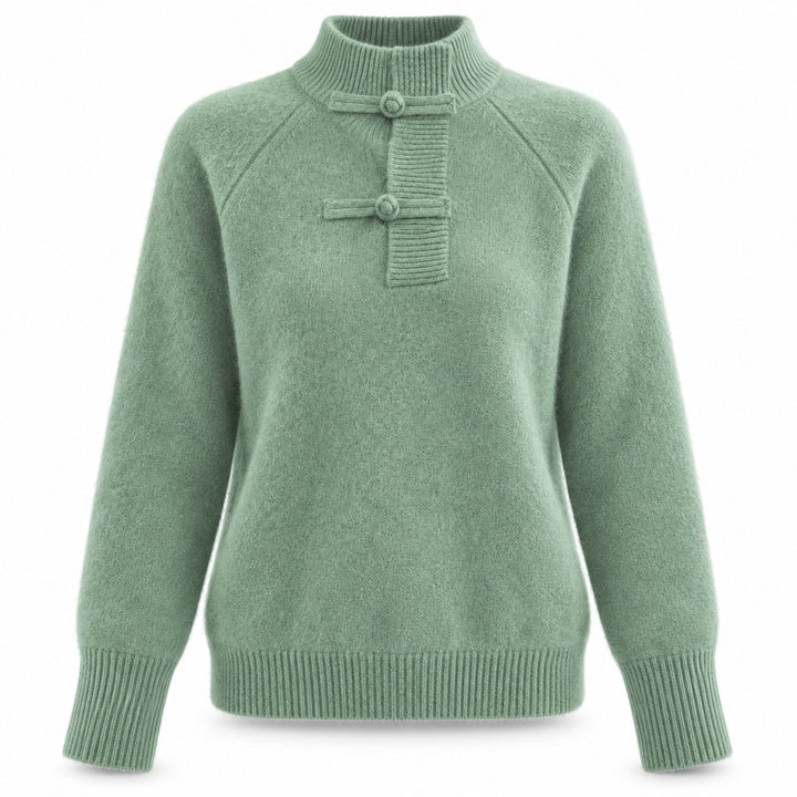 Mireille Frog-Button Sweater — ce_wb_01