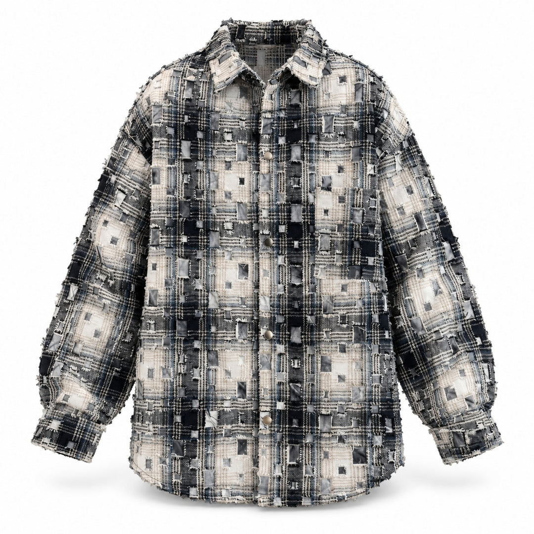 Mosaic Patchwork Plaid Shirt — ce_wb_01