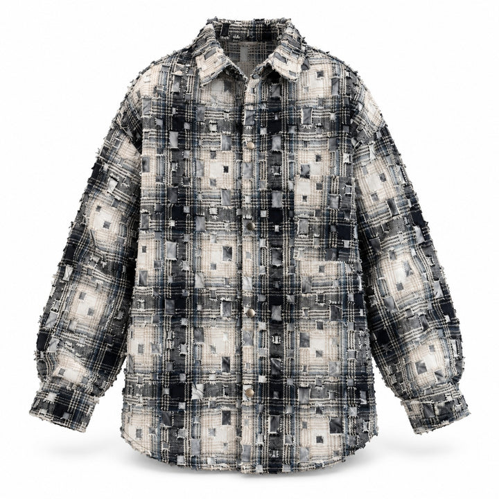 Mosaic Patchwork Plaid Shirt — ce_wb_01