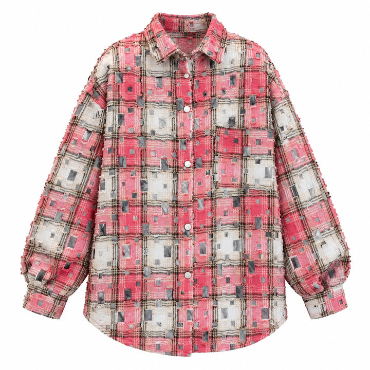 Mosaic Patchwork Plaid Shirt — ce_wb_01