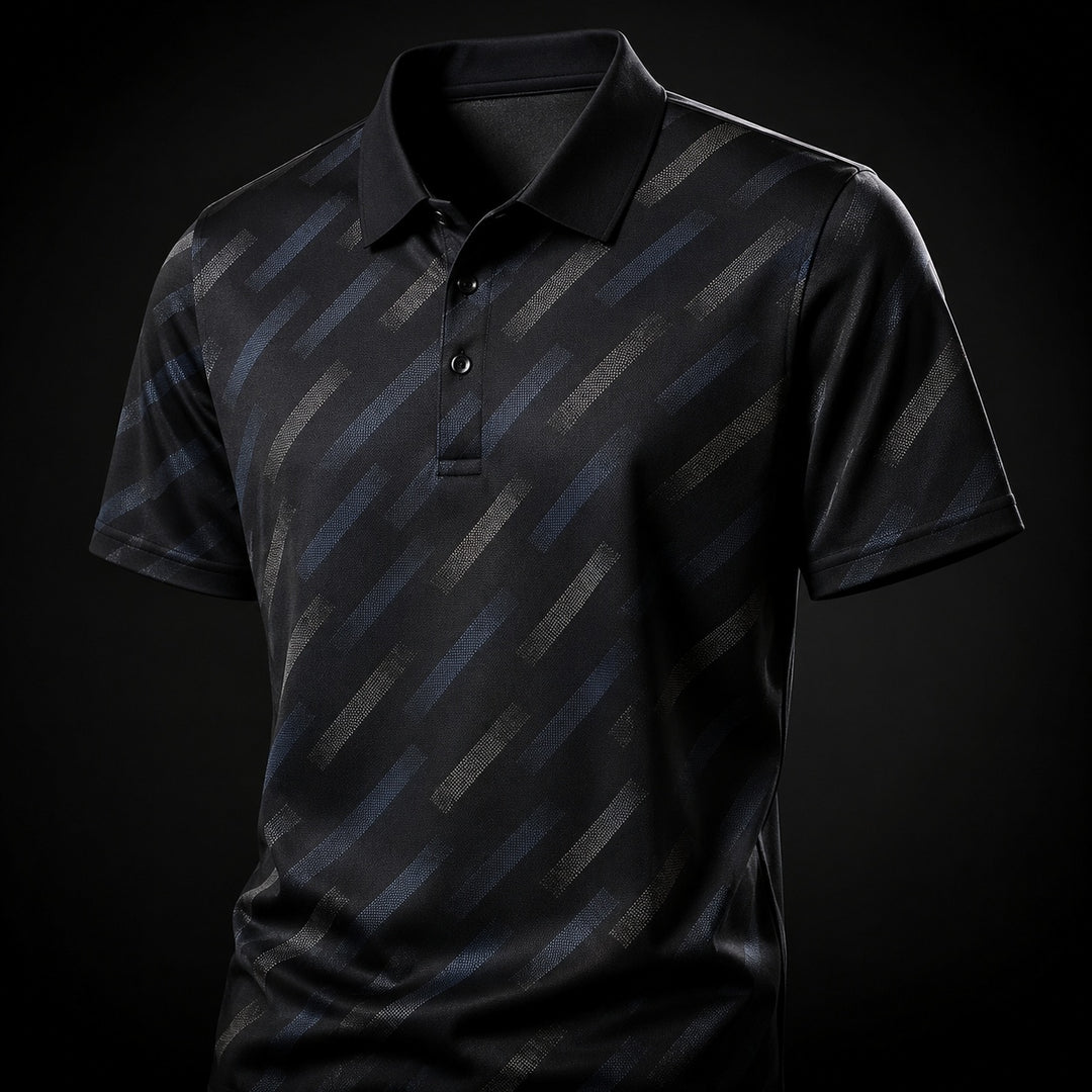Obliqua Diagonal Stripe Polo — ce_metastatic_05