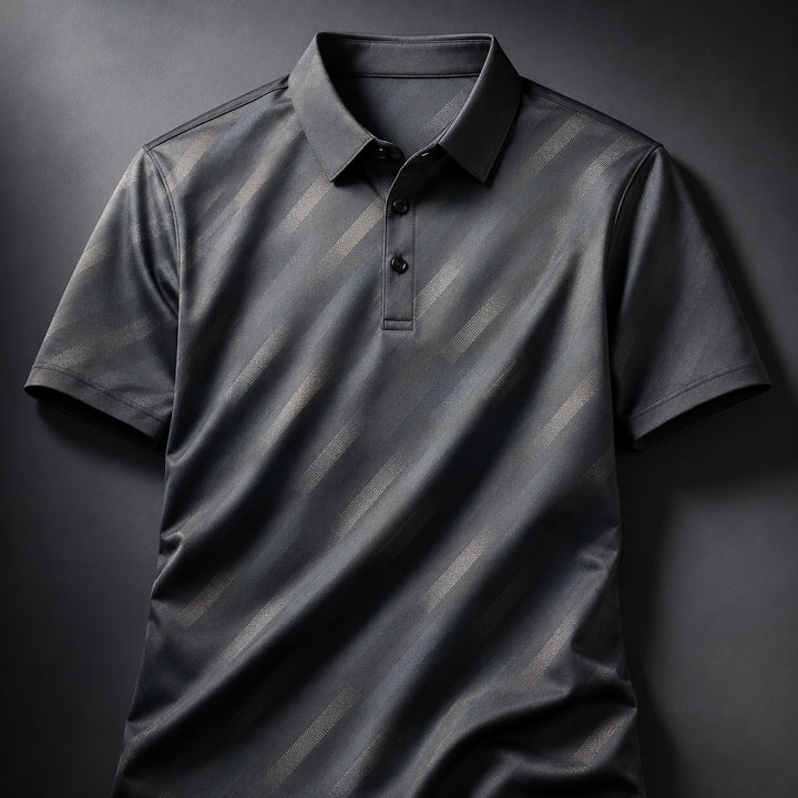 Obliqua Diagonal Stripe Polo — ce_metastatic_07