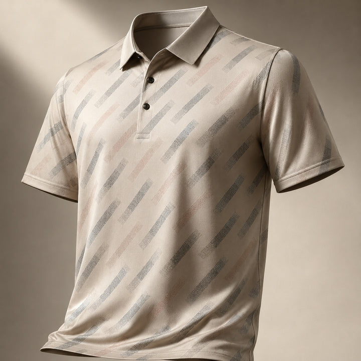 Obliqua Diagonal Stripe Polo — ce_metastatic_08