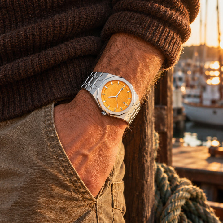 Octavia Brushed Steel Watch — ce_p4k7_01