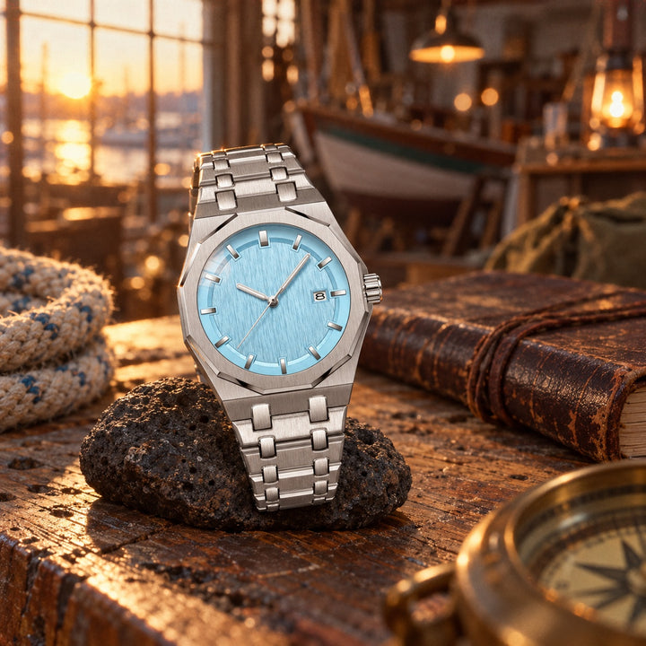 Octavia Brushed Steel Watch — ce_p4k7_01