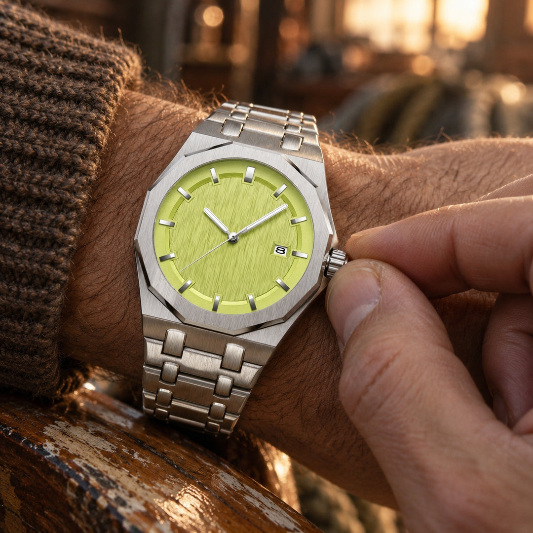 Octavia Brushed Steel Watch — ce_p4k7_01