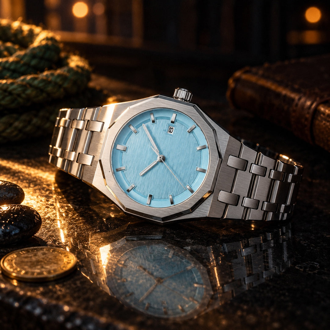 Octavia Brushed Steel Watch — ce_p4k7_01